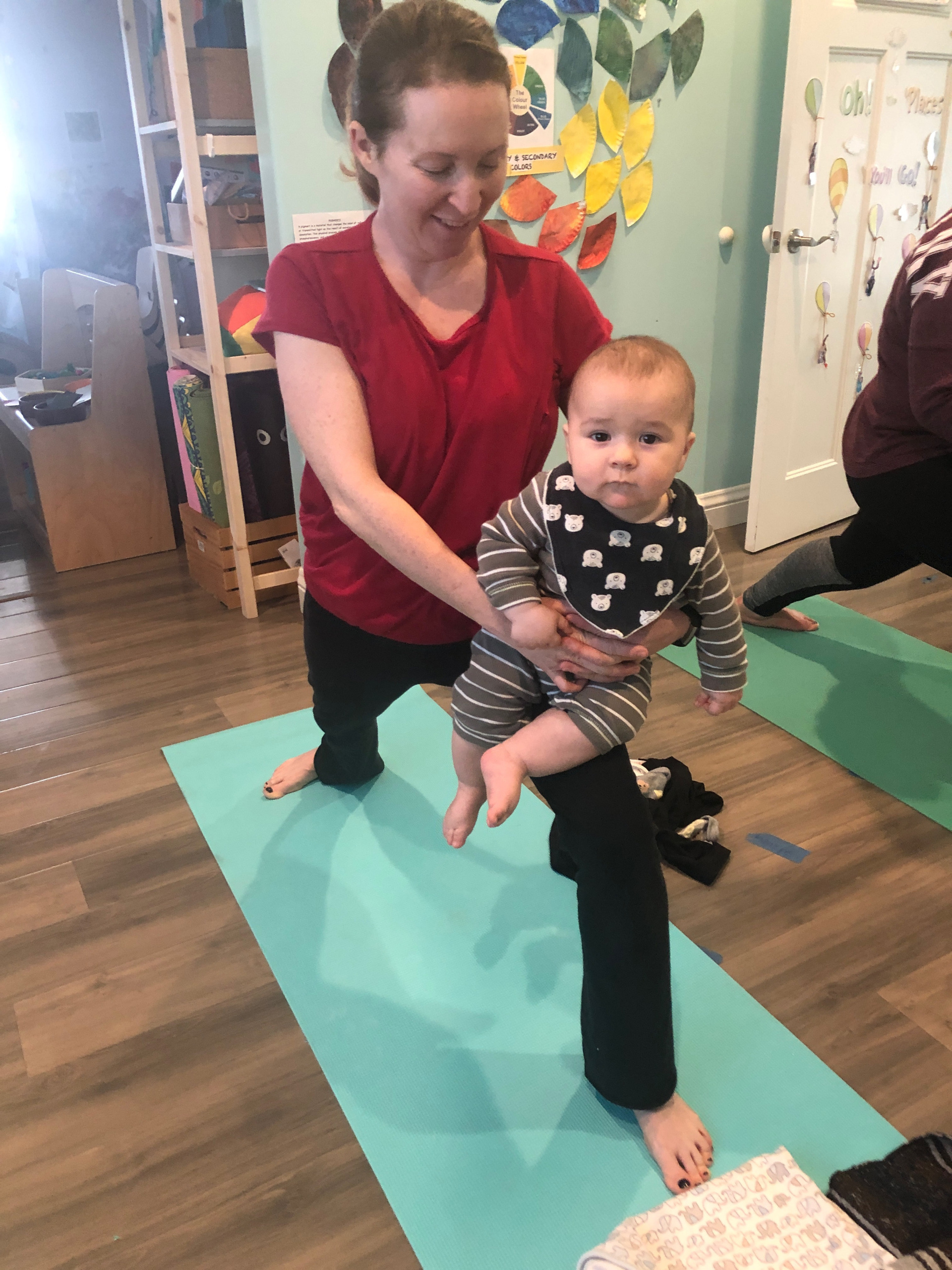Baby and Mommy Yoga
